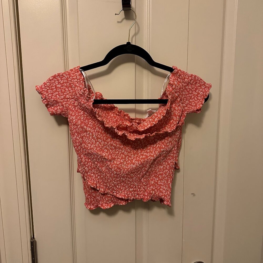 STEVE MADDEN BB Dakota Faux Wrap Shirt Size Small